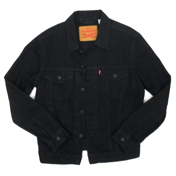 Levi's Other - Levis Black Denim Jacket Size Small